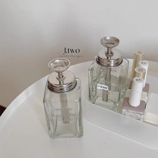 Bình thuỷ tinh đựng axeton , bình vòi nhún cao cấp đựng dung dịch làm nail