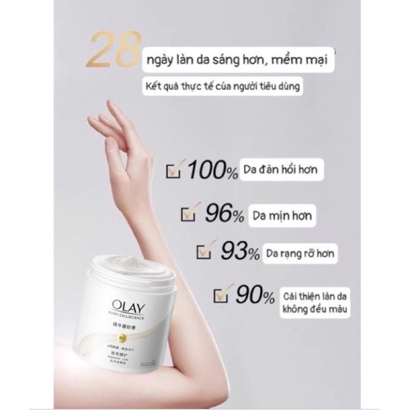 Tẩy tế bào chết Olay Body Cell Science B3+ VitaminC Cao Cấp | Shopee ...