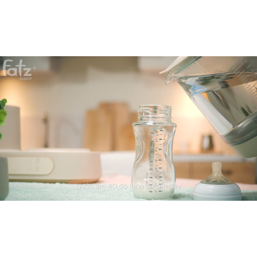 Ảnh Máy đa năng điện tử (Lắc sữa/ Đun & hâm nước pha sữa) Multimax 9 FATZBABY FB9510HB 3