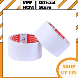 Băng keo 2 mặt 1.2 - 2.4 - 5cm, đảm bảo độ dính cao