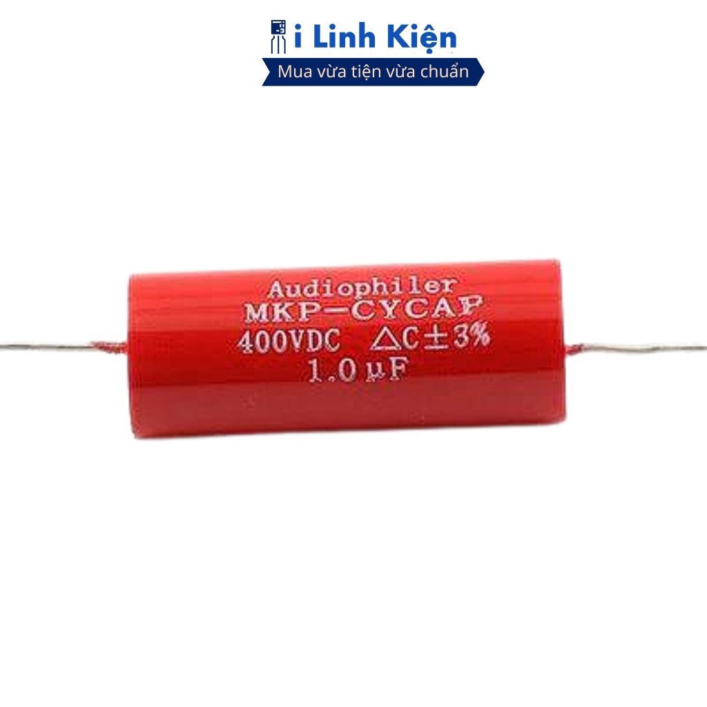 Tụ Audio, Audiophiler màu đỏ 400V 1uF - 10uF chính hãng ilinhkien