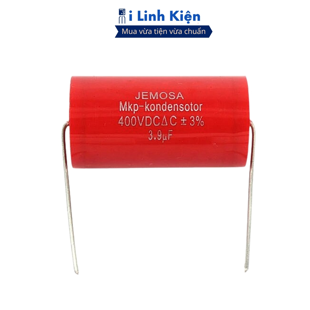 Tụ Audio, Audiophiler màu đỏ 400V 1uF - 10uF chính hãng ilinhkien