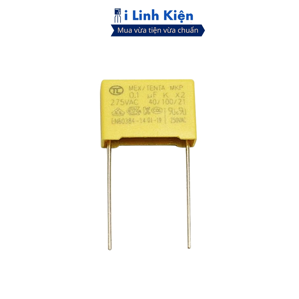 Tụ lọc nguồn AC 275V 0.001uF-2.2uF chính hãng ilinhkien