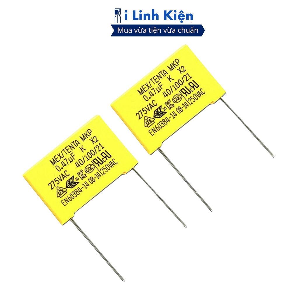 Tụ lọc nguồn AC 275V 0.001uF-2.2uF chính hãng ilinhkien