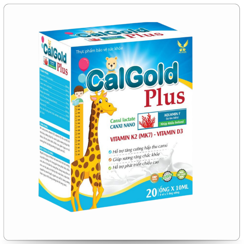 [CHÍNH HÃNG] CALGOLD PLUS - Bổ Sung Canxi Từ Tảo Biển Đỏ (Nhãn con hươu)