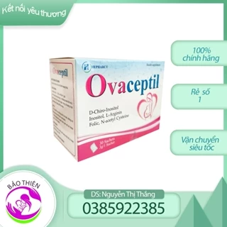 ovaceptil - dùng cho phụ nữ chủ định mang thai(shoppe live)