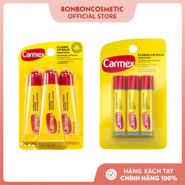 Son Dưỡng CARMEX TUÝP THỎI HŨ Có Chỉ Số Chống Nắng Spf 15 - BONBONCOSMETIC