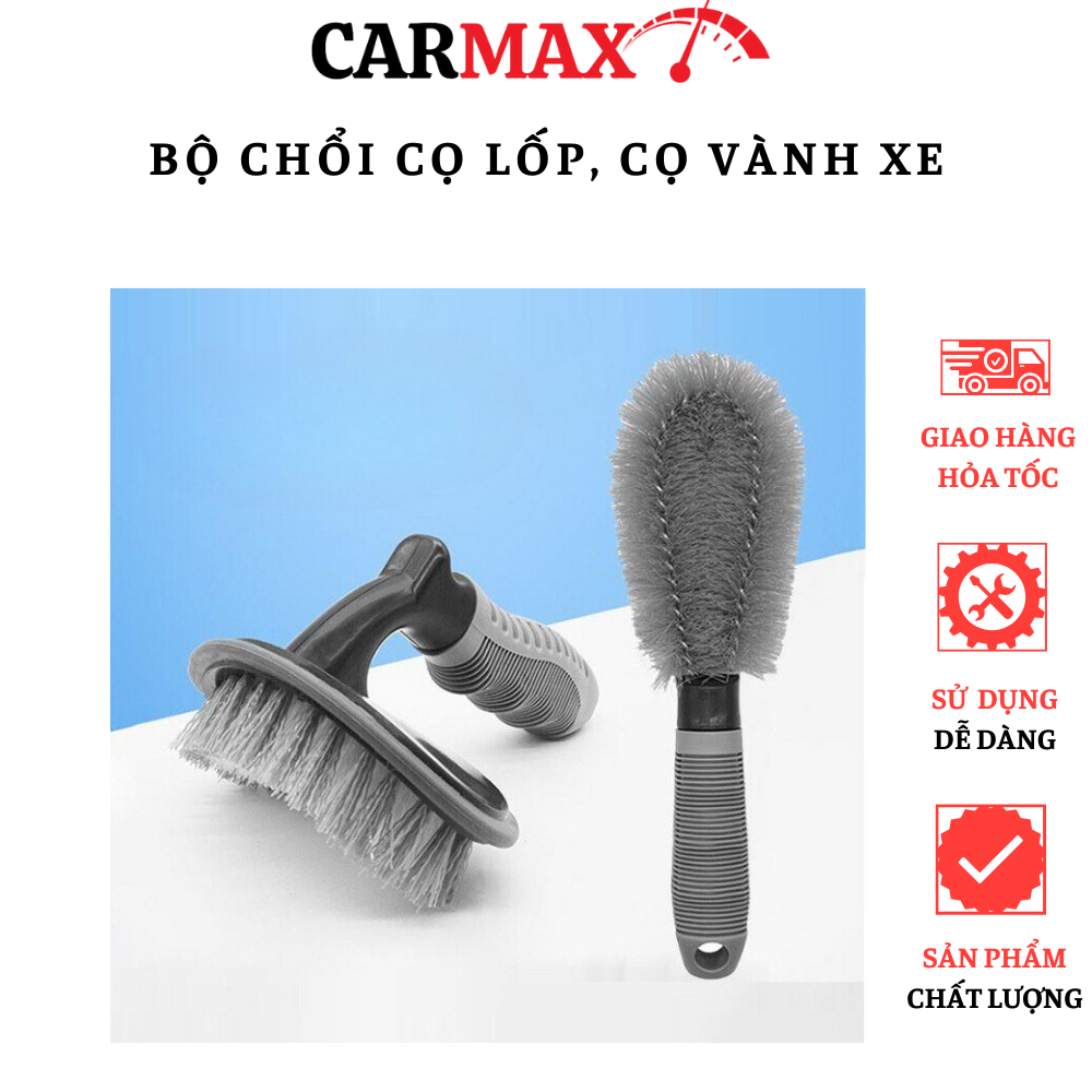 Chổi Rửa Xe Ô Tô bộ chổi cọ rửa vành lazang Bàn Chải Vệ Sinh Bánh Xe ...
