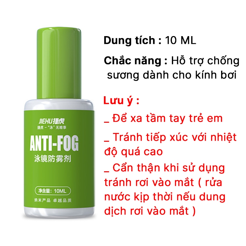 Ảnh Dung Dịch Chống Sương Mờ Kính Bơi , Dung Dịch Hấp Hơi Cho Kính Cận , Kính Mát,  10ml Nhỏ Gọn Tiện Lợi Cleacco Boro Sport 4