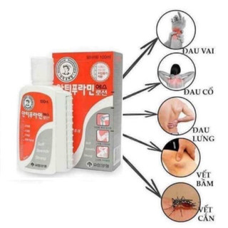 Dầu Nóng Hàn Quốc Dầu Nóng Xoa Bóp ANTIPLAMINE 100mL Hỗ Trợ Giảm Đau Nhức Và Mệt Mỏi