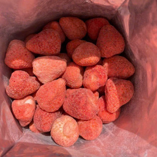 THUYTIENFOOD Dâu Tây Sấy Giòn - Snack Trái Cây Ăn Vặt Healthy - Giòn Rụm
