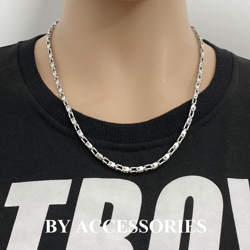 Dây chuyền nam titan kiểu xích xe đạp độc đáo không gỉ MN20 BY ACCESSORIES