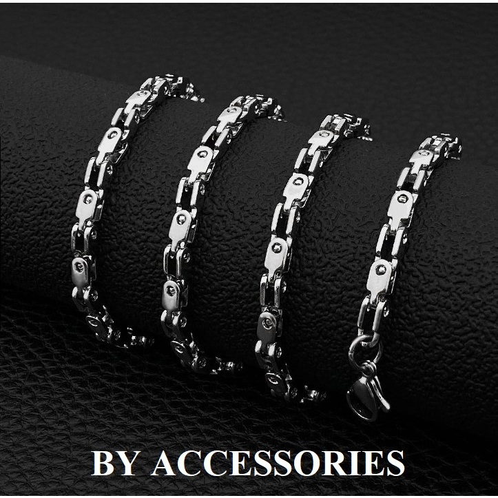 Dây chuyền nam titan kiểu xích xe đạp độc đáo không gỉ MN20 BY ACCESSORIES