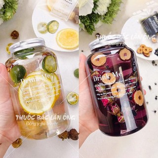5- 10 Set trà vitamin C, trà hoa quả trắng da (Hắc kỳ tử, lê gai, hoa hồng, dâu tằm, quất vàng) - Lãn Ông