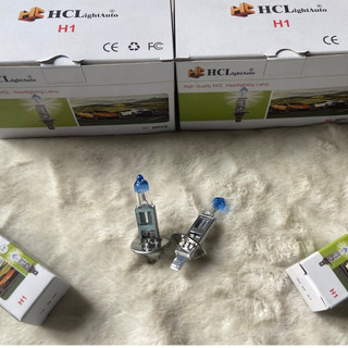 Bóng đèn pha ô tô, bóng H1 HCL điện 12v và 24v.