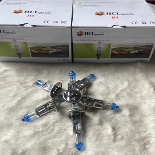 Hộp 20 Bóng đèn pha ô tô, bóng H1 HCL điện 12v và 24v.
