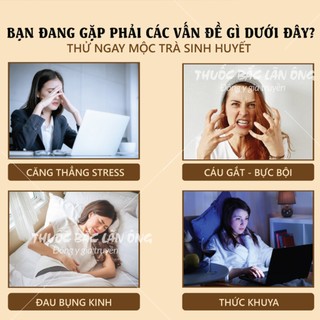 5- 10 Set mộc trà sinh huyết, bồi bổ khí huyết (dưỡng sinh, bổ huyết) - Lãn Ông