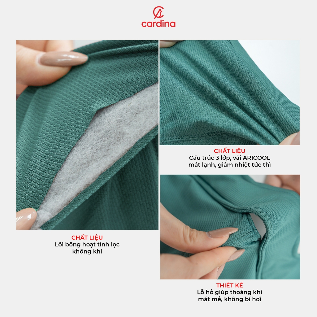 Review Khẩu Trang CARDINA Chống UV, Lọc Khí, Che Mắt Nhạy Cảm 4KTKK01
