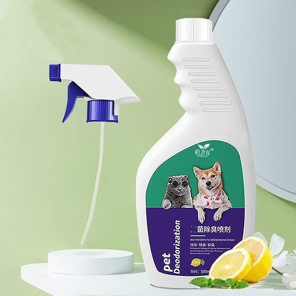 Xịt khử mùi cho thú cưng Chumchumpet hương nước hoa chai 500ml, Xịt khử mùi nước tiểu, khử mùi chậu cát chó mèo