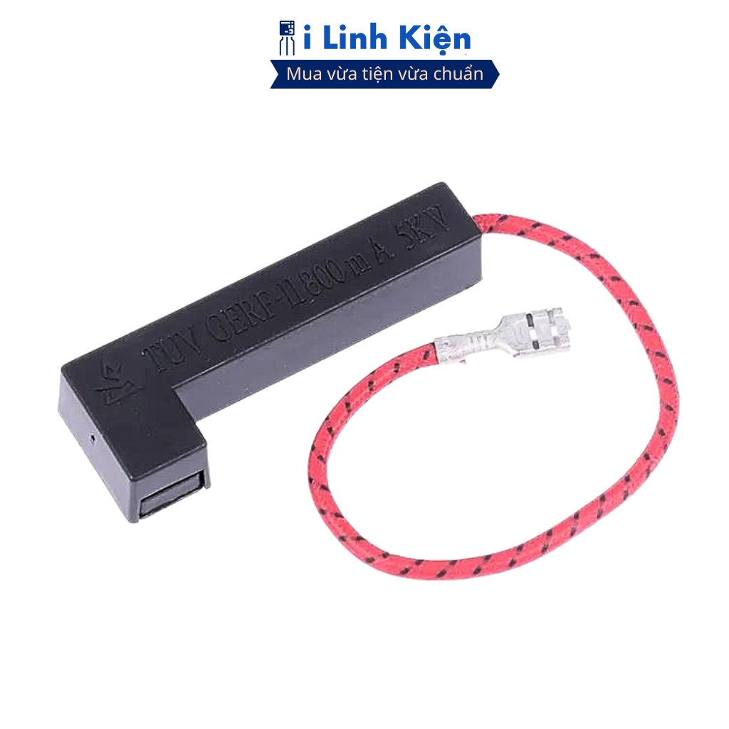 Cầu chì cao áp lò vi sóng 800mA 5kV chính hãng ilinhkien