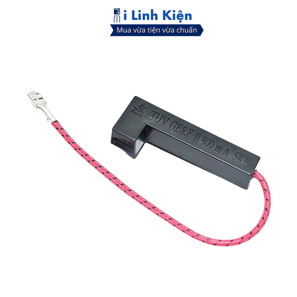 Cầu chì cao áp lò vi sóng 800mA 5kV chính hãng ilinhkien