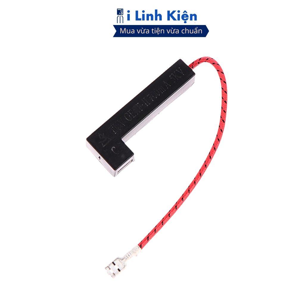 Cầu chì cao áp lò vi sóng 800mA 5kV chính hãng ilinhkien