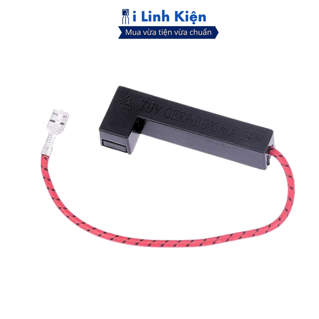 Cầu chì cao áp lò vi sóng 800mA 5kV chính hãng ilinhkien
