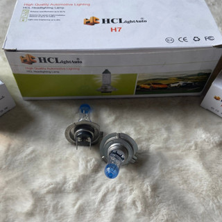 Bóng đèn pha ô tô, bóng H7 HCL điện 12v và 24v.