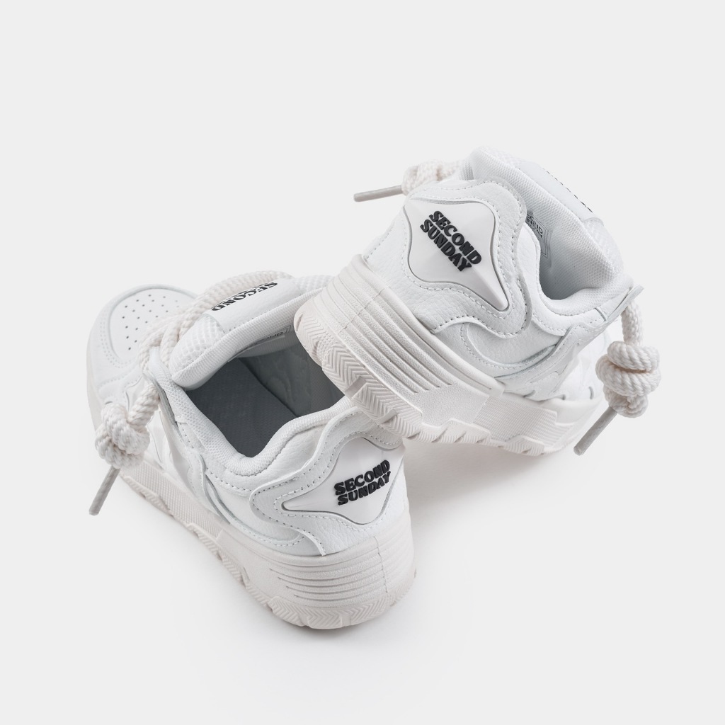 Ảnh Giày Thể Thao Sneaker Nam Nữ Second Sunday Three Star Đế Tăng Chiều Cao 4cm SK50 3