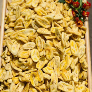 THUYTIENFOOD Chuối Laba Sấy Giòn – Snack Trái Cây Ăn Vặt – Túi 200gr– Giòn Ngon Tự Nhiên