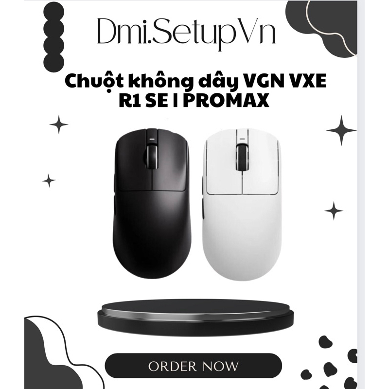 [GIAO NGAY - CÓ MÃ VIDEO] Chuột không dây VGN VXE R1 SE | PROMAX ...