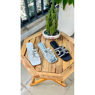 Dép Đính Đá Xoàn Bling Bling MA Shoes D4716 – Lấp Lánh Từng Bước Chân, Nổi Bật Mọi Ánh Nhìn