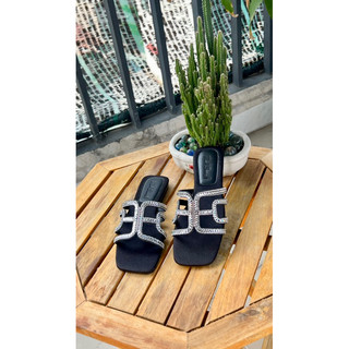 Dép Đính Đá Xoàn Bling Bling MA Shoes D4716 – Lấp Lánh Từng Bước Chân, Nổi Bật Mọi Ánh Nhìn