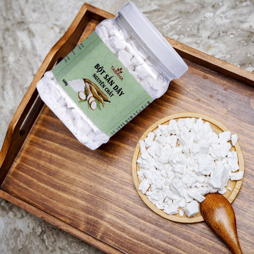 Ảnh Bộ 2 Hộp Bột Sắn Dây Nguyên Chất TABAHA 500g thanh lọc giảm béo thải độc 2