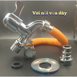 Ống Nối Dài Vòi Nước , Đầu Nối Dài Vòi Nước Linh Hoạt Có Thể Quay 720° Theo Mọi Hướng Dài 20/30/50cm