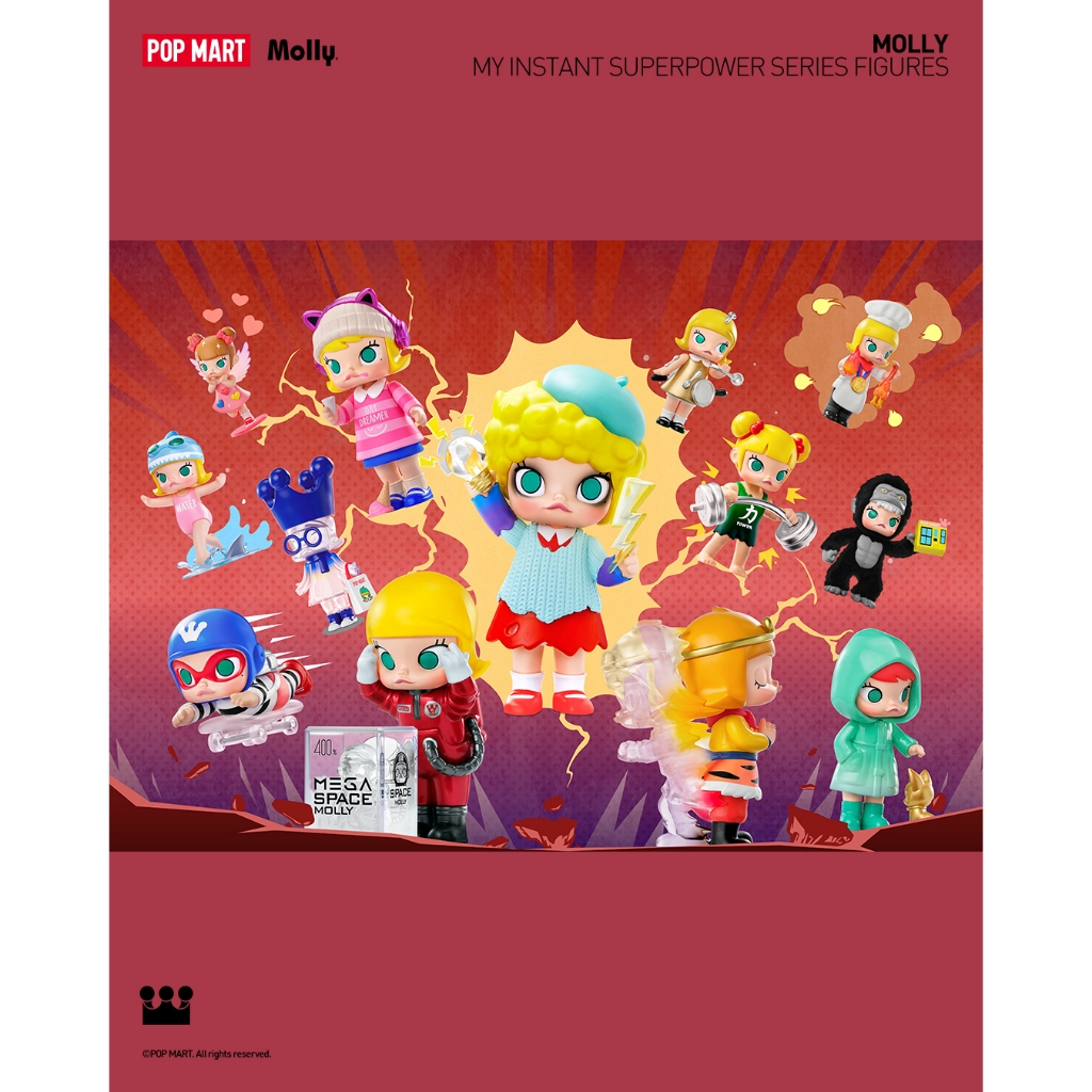 Blind Box] Molly My Instant Superpower Pop Mart Shopee Việt Nam