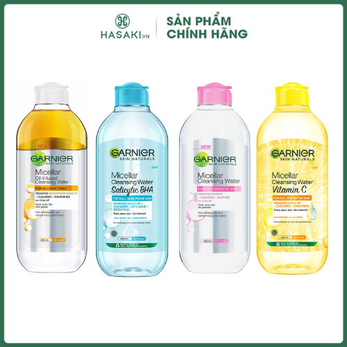 Garnier Micellar Cleansing Water 400ml Hasaki Sản Phẩm Chính Hãng