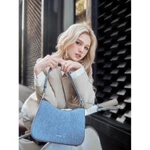 Túi Xách Nữ Đeo Vai Aura Denim In You Hobo Quai Ngắn Sz 24 HAPAS - TDV23059 — ảnh 2