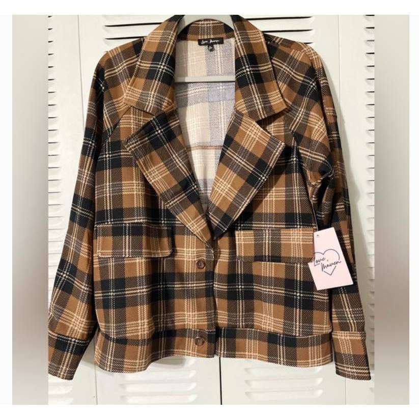 Áo khoác vest Love Maven xuất Mỹ form rộng