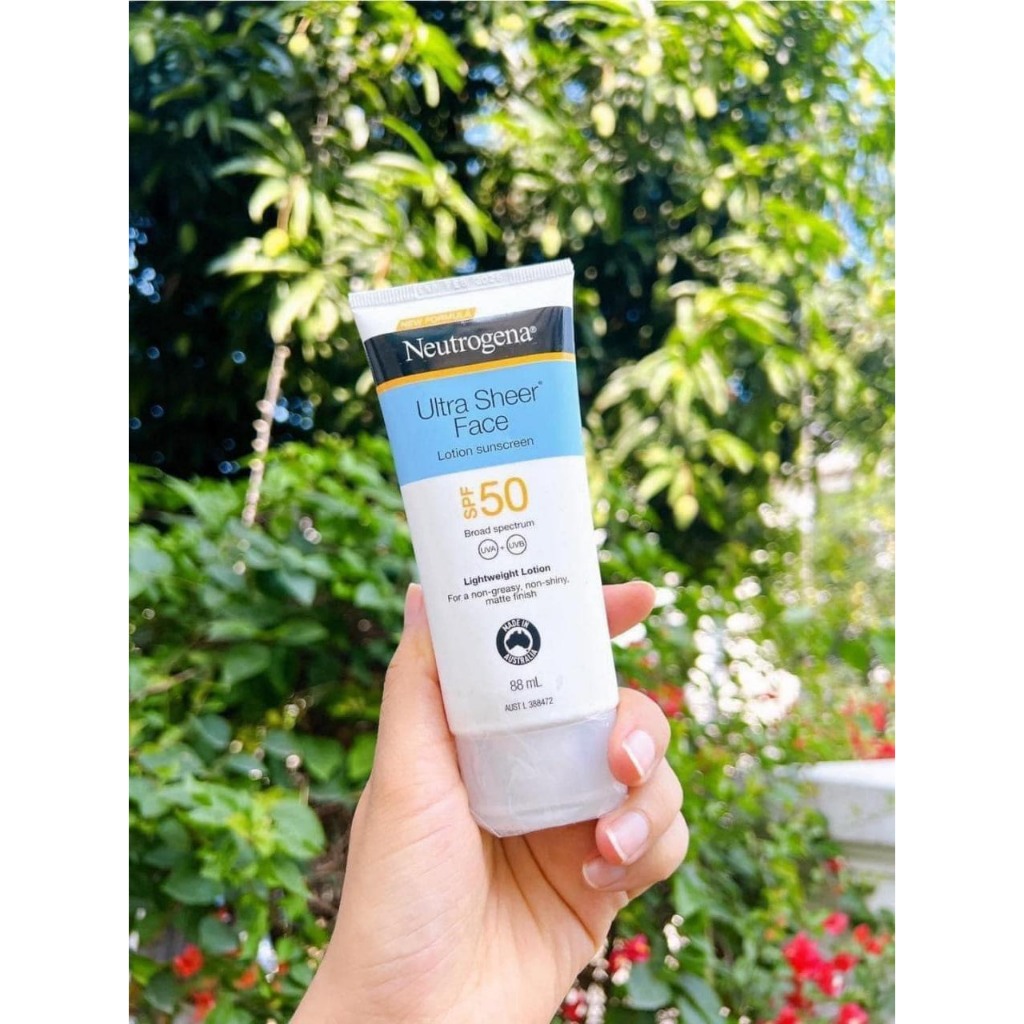 Kem Chống Nắng Cho Da Mặt Neutrogena Ultra Sheer Face Lotion Sunscreen