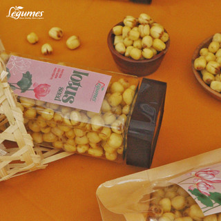 Hạt Sen Sấy Giòn Ăn Liền Không Đường, Thơm Bùi, Tốt Cho Sức Khỏe, Ăn Kiêng - Crunchy Lotus Seed