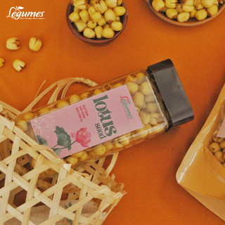 Hạt Sen Sấy Giòn Ăn Liền Không Đường, Thơm Bùi, Tốt Cho Sức Khỏe, Ăn Kiêng - Crunchy Lotus Seed