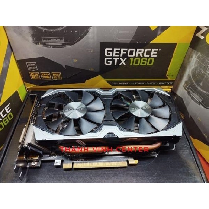 HCM Card Man hinh ZOTAC GeForce GTX 1060 6GB GDDR5 192BIT FULL BOX Shopee Vi t Nam