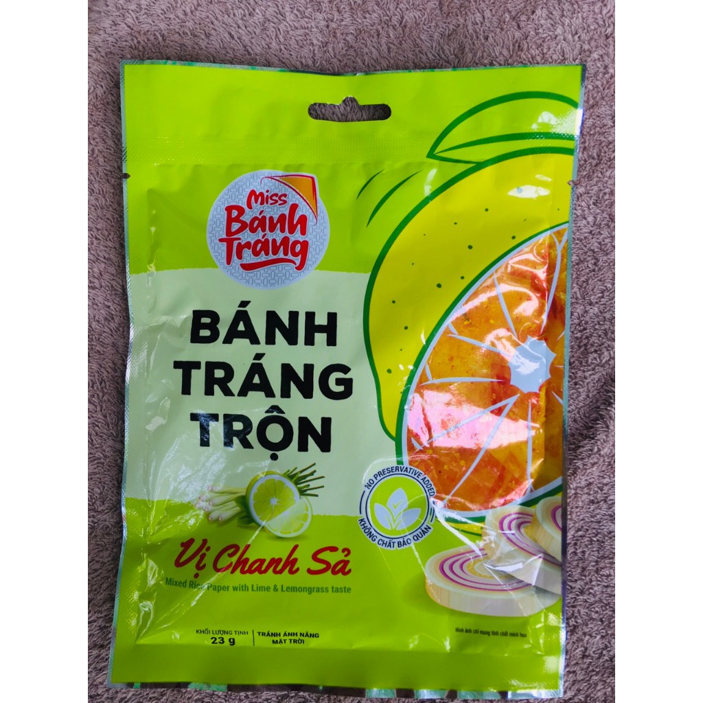 [ HOT TREND ] MISS bánh tráng trộn vị chanh sả hàng việt nam chất lượng ...