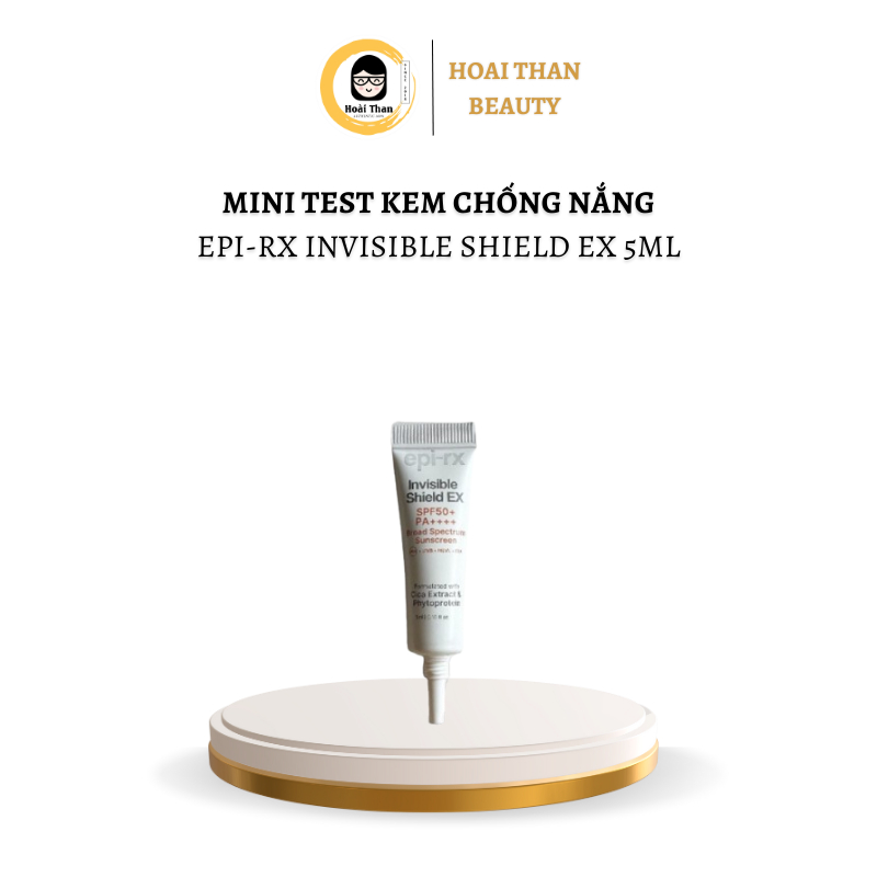 Mini test kem chống nắng epi-rx invisible shield ex 5ml | Shopee Việt Nam