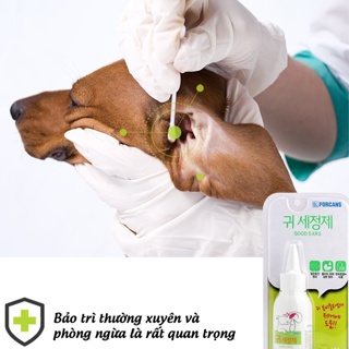 Forcans Dung Dịch Vệ Sinh Tai Thú Cưng 100ml