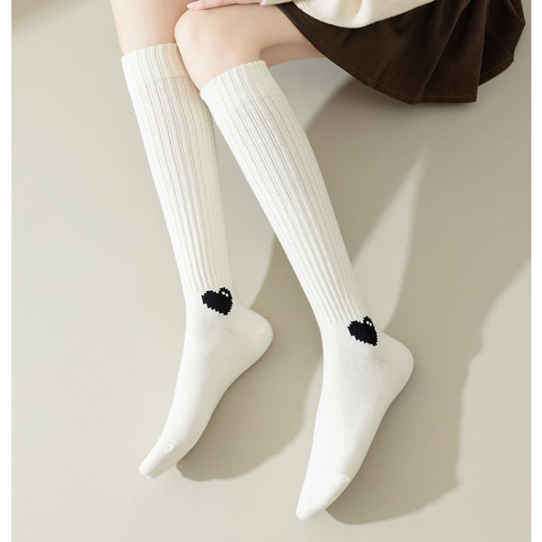 Vớ Tất nữ siêu cao cổ 5 màu phong cách dễ thương và xinh xắn
