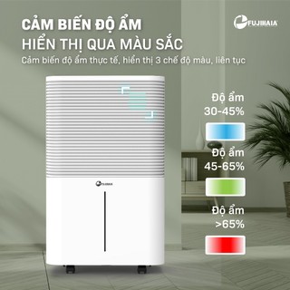 Máy hút ẩm dùng block, nhập khẩu FUJIHAIA DH25W kết nối wifi -Hút ẩm 25 lít/ ngày -Bảo hành 24 tháng