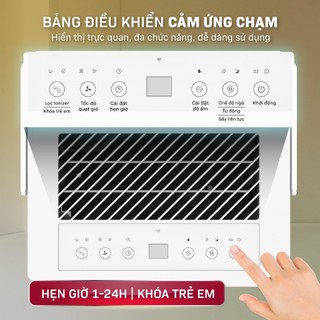 Máy hút ẩm dùng máy nén nhập khẩu FUJIHOME DH14 Công suất hút 14 lít/ ngày - Bảo hành 24 tháng