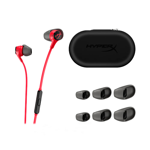 Tai nghe Gaming có dây HyperX Cloud Earbuds II - Màng 14mm - Jack 3.5mm - Micro - Bảo hành 24 tháng | BigBuy360 - bigbuy360.vn